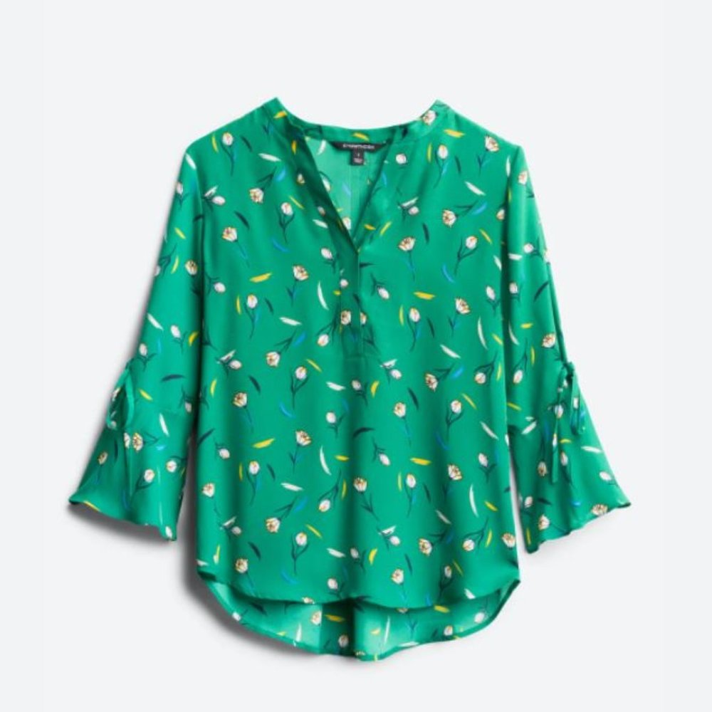 41 HAWTHORN Trina Bell Sleeve Blouse - Size: SP